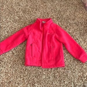 Columbia fleece jacket, hot pink!